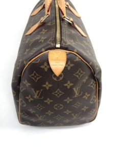 Authentic Louis Vuitton Speedy 35 Hand Bag Monogram Brown #17009
