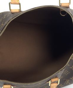 Louis Vuitton Monogram Speedy 35 - Brown Handle Bags, Handbags - LOU754657