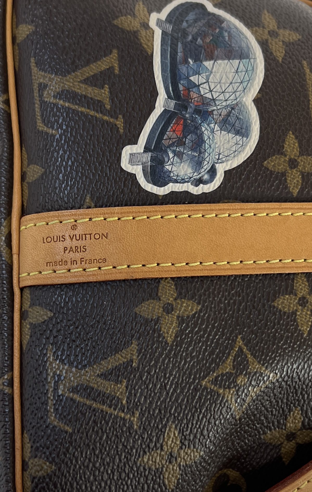 Louis Vuitton Speedy Bandouliere Bag Limited Edition World Tour Monogram  Canvas at 1stDibs