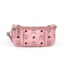 MCM Visetos Small Powder Pink Crossbody Belt Bag 5
