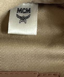 MCM Neon Pink Visetos Small Crossbody Belt Bag - MyDesignerly