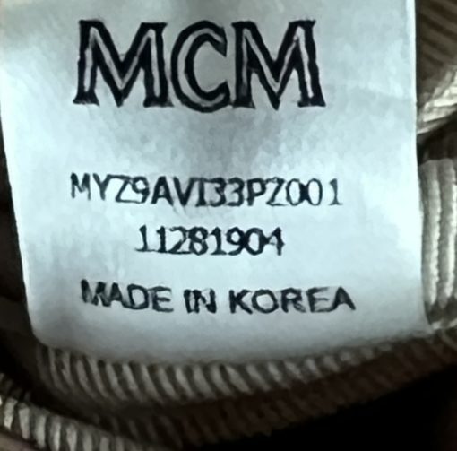 MCM Visetos Small Powder Pink Crossbody Belt Bag 19