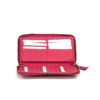 Gucci Soho Cellarius Hot Pink Leather Zip Around Wallet 4