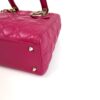 Christian Dior Lady Dior Medium Lambskin Cannage Magenta Pink GHW (Copy) 18