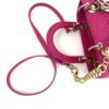 Christian Dior Lady Dior Medium Lambskin Cannage Magenta Pink GHW (Copy) 16