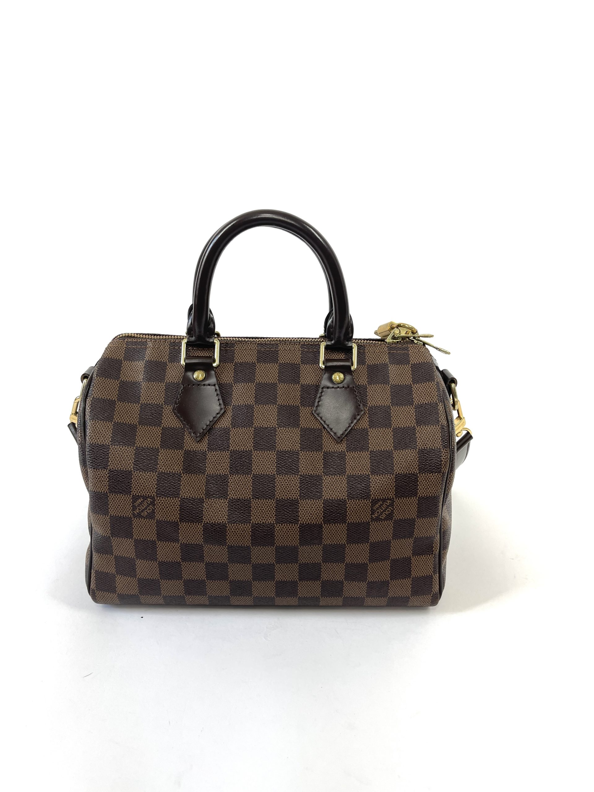 Louis Vuitton Damier Ebene Speedy Bandouliere 25 Red - A World Of Goods For  You, LLC