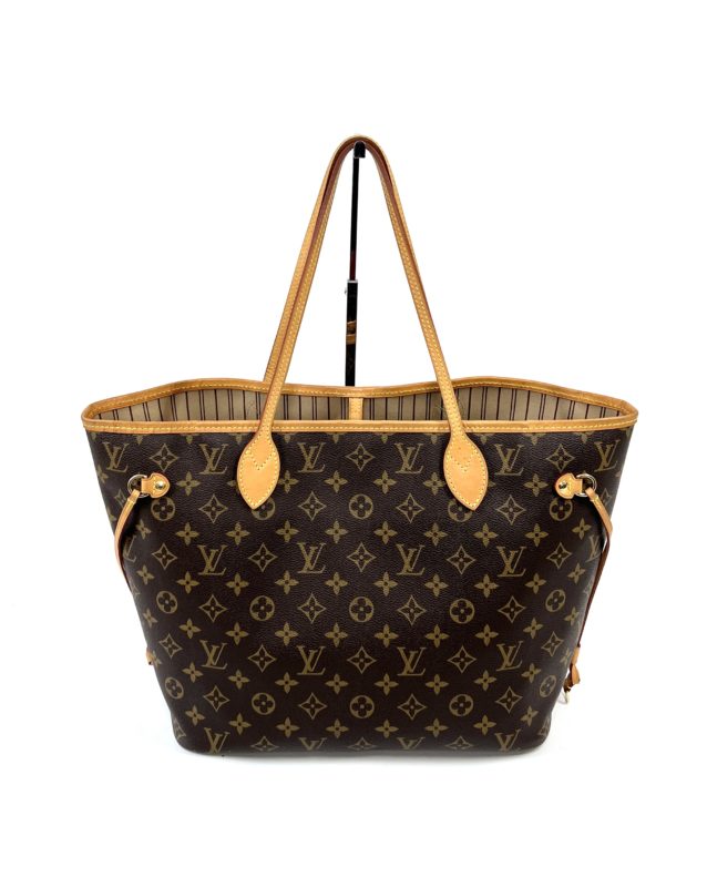 Louis Vuitton Neverfull MM Monogram Beige - A World Of Goods For You, LLC