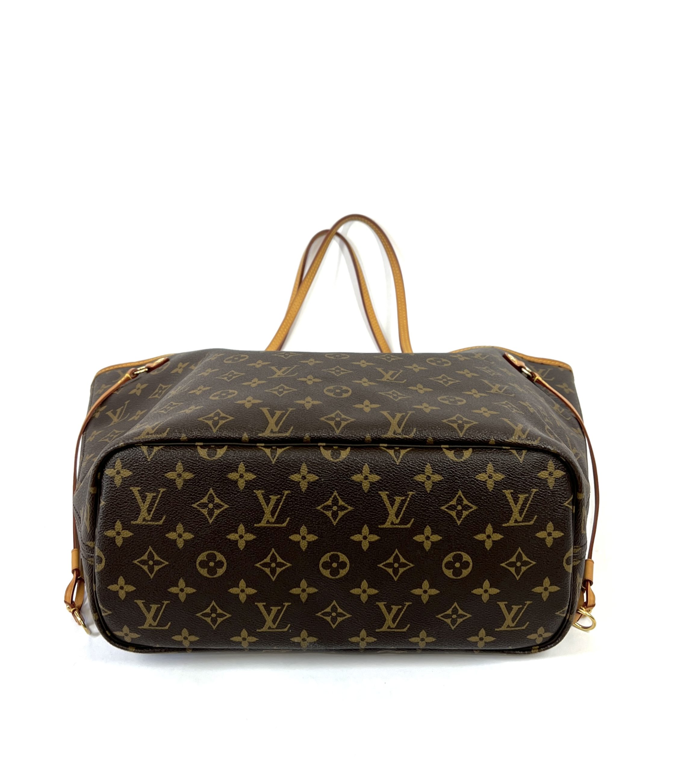 Louis Vuitton Neverfull MM Black/White in Cowhide Leather with Gold-tone -  US