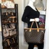 Louis Vuitton Monogram Canvas Beige Neverfull MM 3