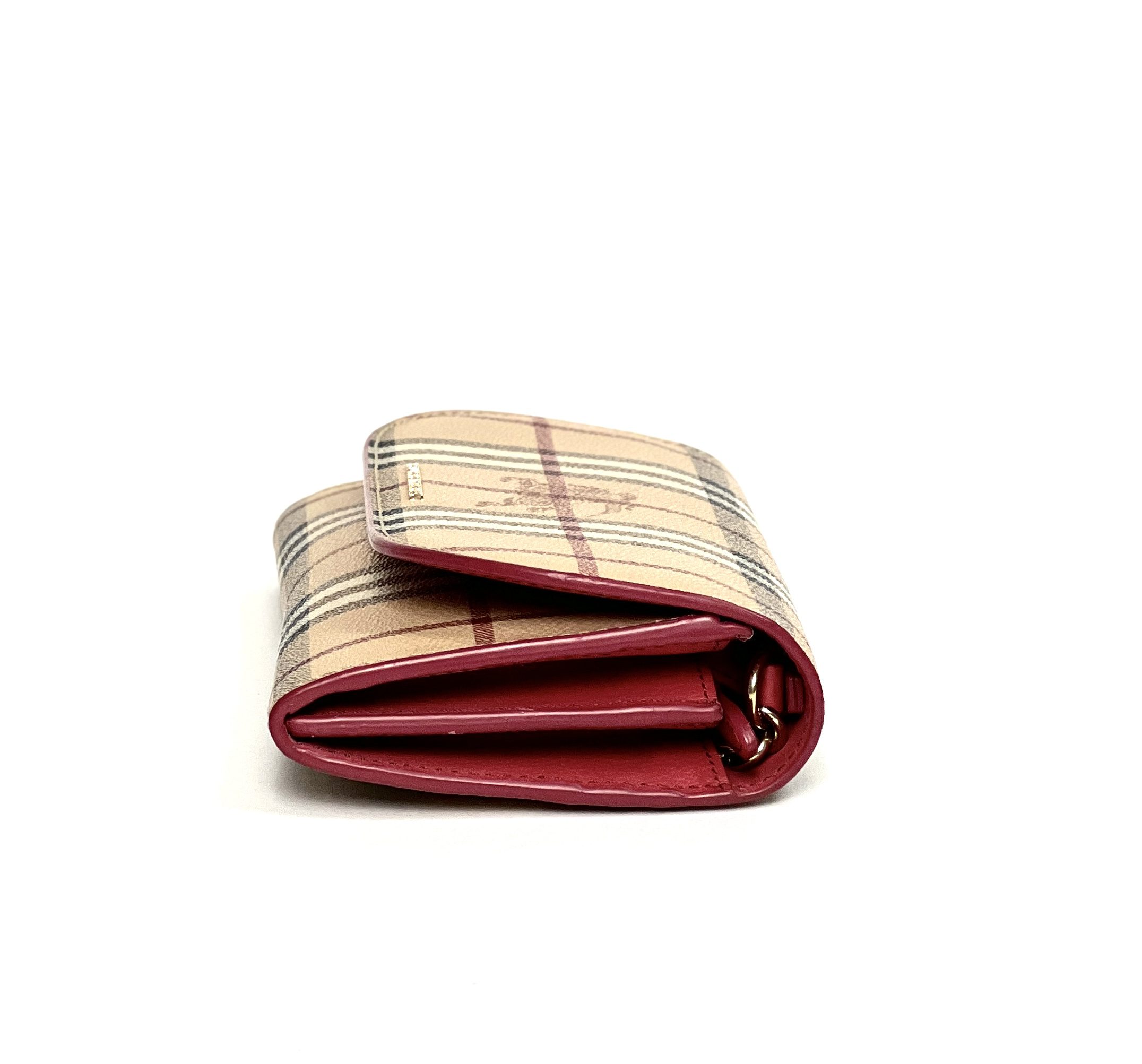 Burberry Vintage check horizontal wallet