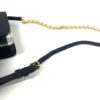 Burberry Hampshire WOC Chain Black Leather House Check Canvas 12