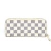 Louis Vuitton Damier Azur Clemence Wallet Beige 2