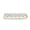 Louis Vuitton Damier Azur Clemence Wallet Beige 6