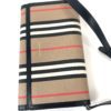 Burberry Icon Stripe Hannah WOC Crossbody/Shoulder Bag Black 12