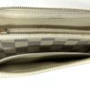 Louis Vuitton Damier Azur Clemence Wallet Beige 11