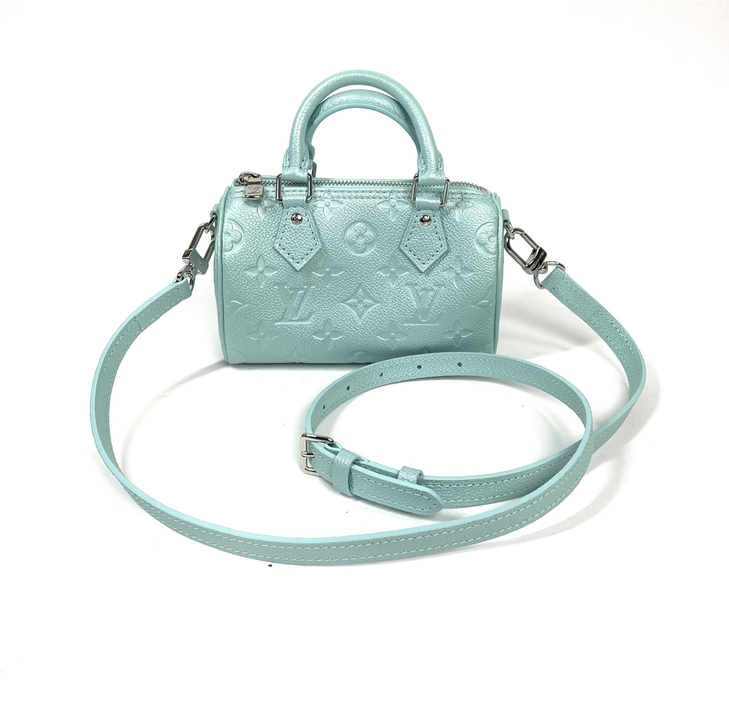 Louis Vuitton Nano Speedy Pearly Lagoon Turquoise - A World Of Goods For  You, LLC