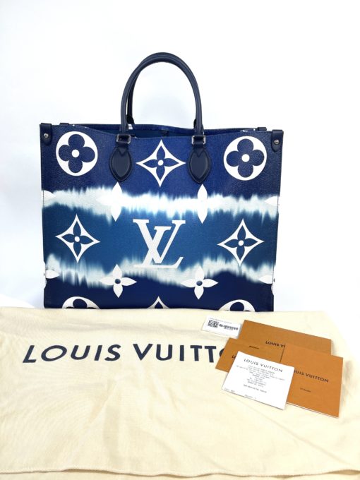 Louis Vuitton ONTHEGO GM Escale Bleu 4