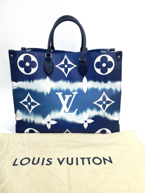 Louis Vuitton ONTHEGO GM Escale Bleu