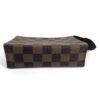 Louis Vuitton Damier Ebene Toiletry Cosmetic Pouch 15 10