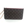 Louis Vuitton Monogram Cerise Neverfull Pochette Clutch 4