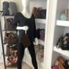 Louis Vuitton Monogram Cerise Neverfull Pochette Clutch 2