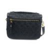 Louis Vuitton Monogram Empreinte Leather Canvas Pochette Metis Black 4