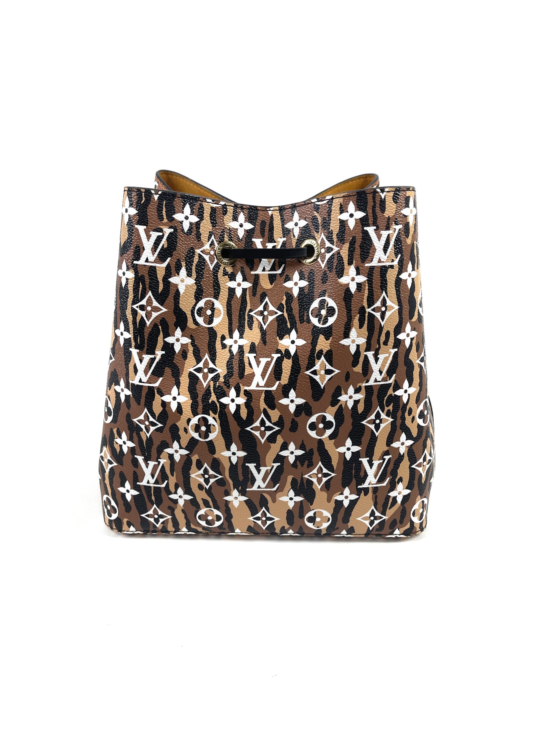 Louis Vuitton Caramel Jungle Neo Noe MM - A World Of Goods For You