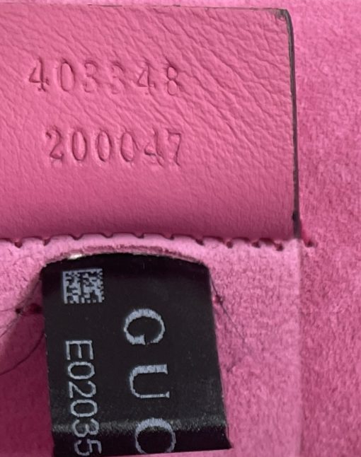 Gucci Supreme Monogram Medium Pink Dionysus Shoulder Bag 18