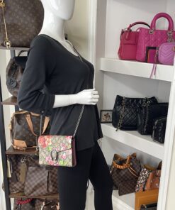 Gucci Supreme Monogram Medium Pink Dionysus Shoulder Bag - A World Of Goods  For You, LLC
