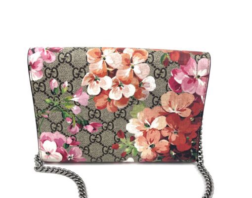 Gucci Supreme Mini Dionysus Blooms Wallet-On-Chain Bag 4