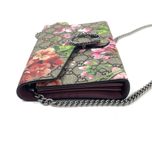 Gucci Supreme Mini Dionysus Blooms Wallet-On-Chain Bag - Image 14