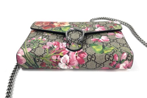 Gucci Supreme Mini Dionysus Blooms Wallet-On-Chain Bag - Image 13