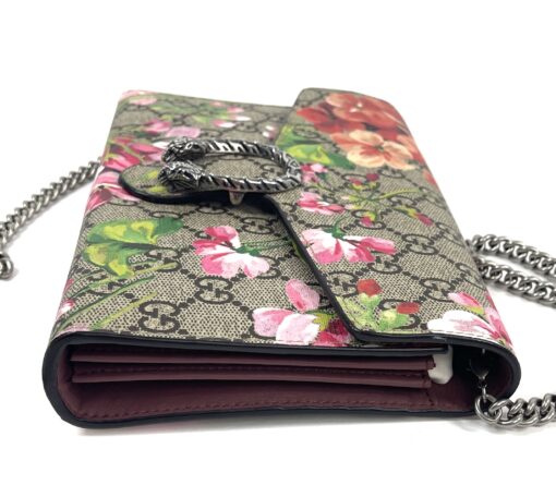 Gucci Supreme Mini Dionysus Blooms Wallet-On-Chain Bag 10