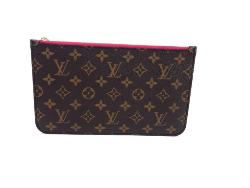 Louis Vuitton Monogram Pivoine Neverfull Pochette Clutch 3