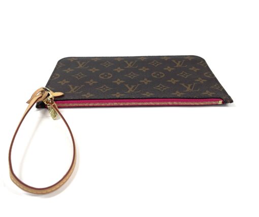 Louis Vuitton Monogram Pivoine Neverfull Pochette Clutch 6