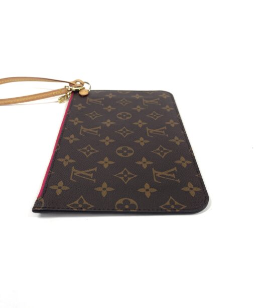 Louis Vuitton Monogram Pivoine Neverfull Pochette Clutch 12