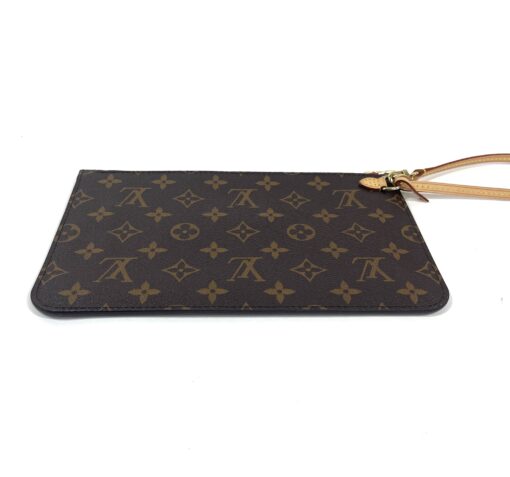 Louis Vuitton Monogram Pivoine Neverfull Pochette Clutch 11