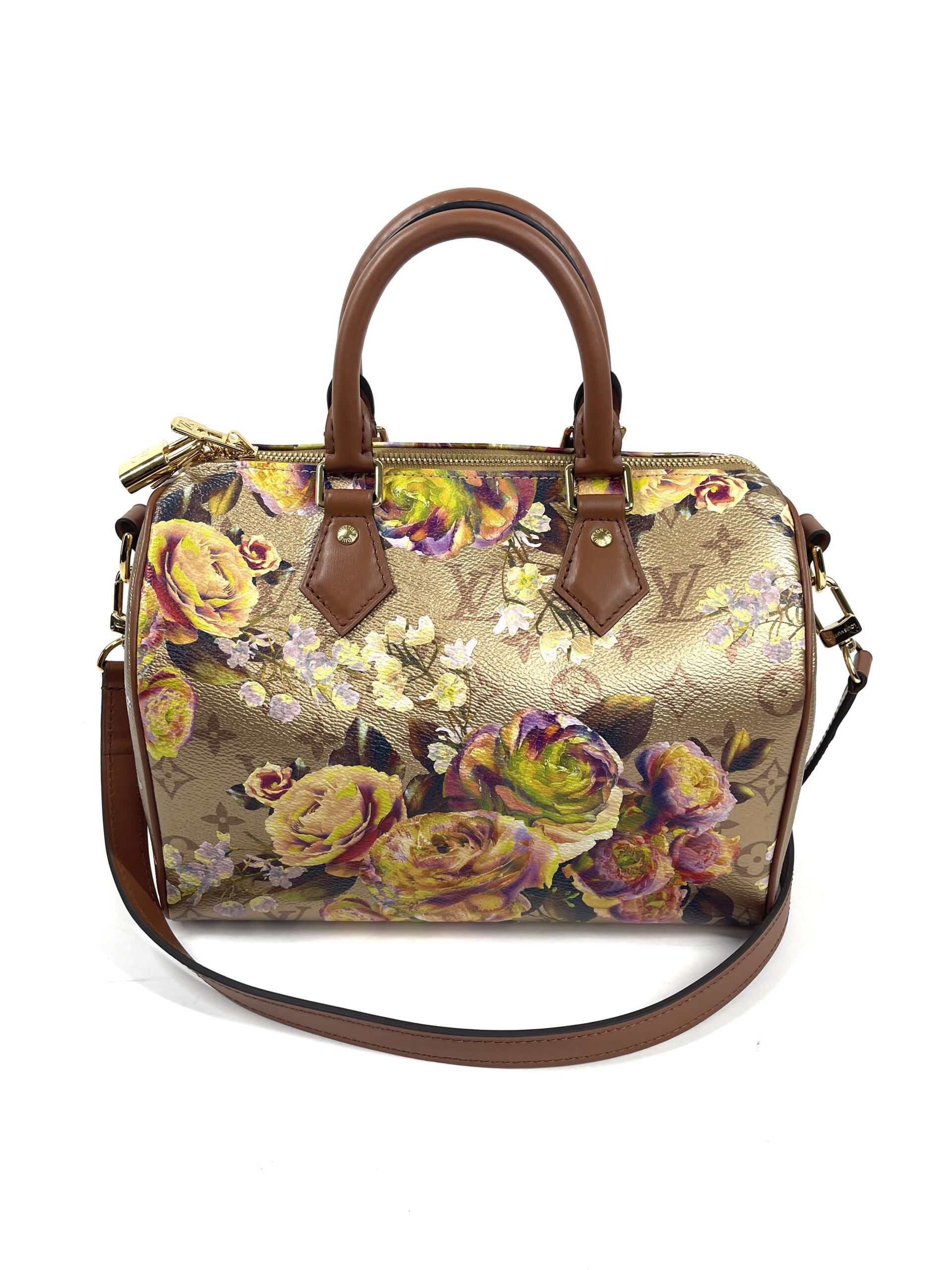 Louis Vuitton, Bags, Louis Vuitton Custom Holiday Speedy 3 Bag
