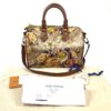 Louis Vuitton Metallic Monogram Garden Party Speedy Bandouliere 25 Gold 6