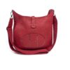 Hermes Taurillon Clemence Evelyne III GM Rouge Tomate Red