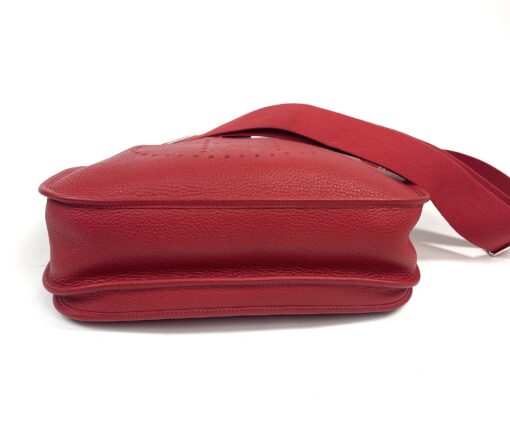 Hermes Taurillon Clemence Evelyne III GM Rouge Tomate Red 5