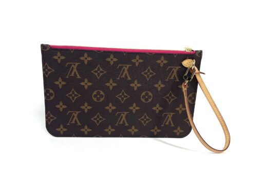 Louis Vuitton Monogram Pivoine Neverfull Pochette Clutch