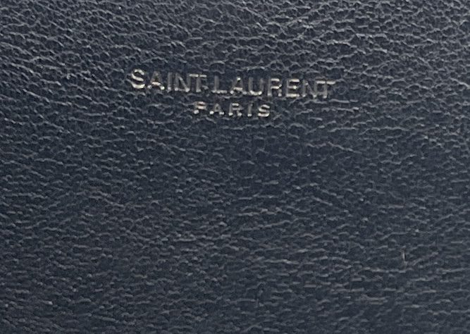 YSL Saint Laurent College Large Quilted Black Leather V-Flap Shoulder Bag  Silver - A World Of Goods For You, LLC