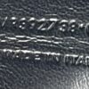 YSL Saint Laurent College Large Quilted Black Leather V-Flap Shoulder Bag Silver 7