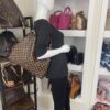 Louis Vuitton Damier Ebene Graceful MM Red 2
