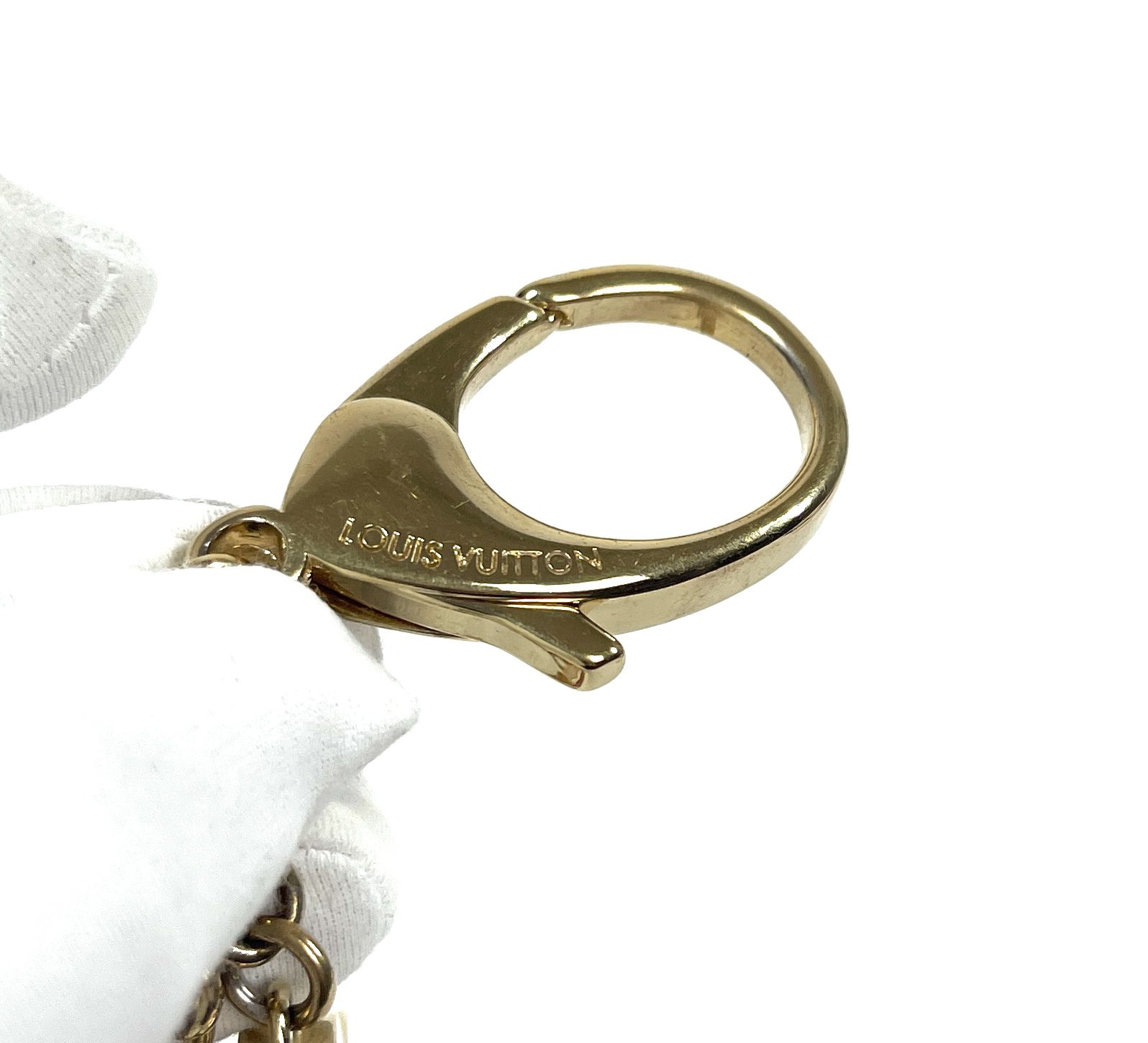 Louis Vuitton Gold Ring Key Chain Louis Vuitton