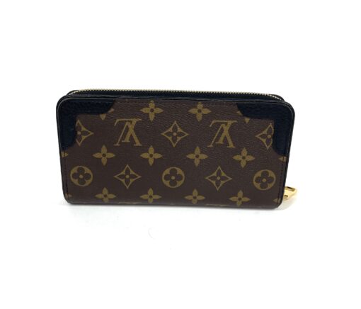 Louis Vuitton Monogram Retiro Zippy Wallet with Noir - Image 3