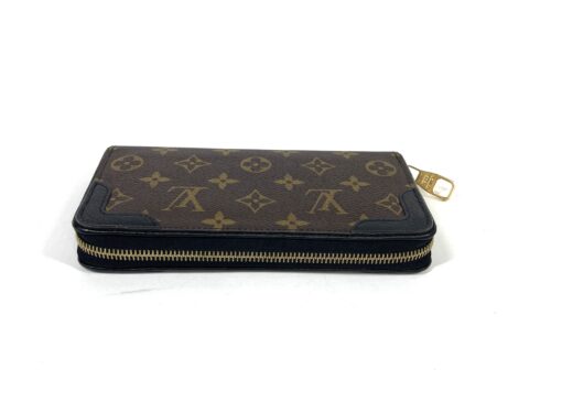 Louis Vuitton Monogram Retiro Zippy Wallet with Noir - Image 6