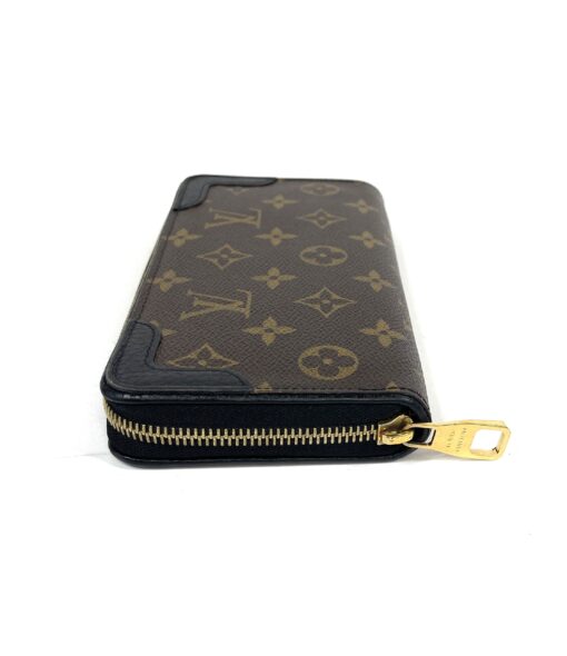 Louis Vuitton Monogram Retiro Zippy Wallet with Noir - Image 17