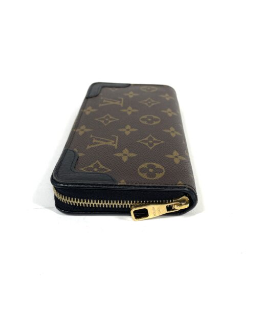 Louis Vuitton Monogram Retiro Zippy Wallet with Noir - Image 16